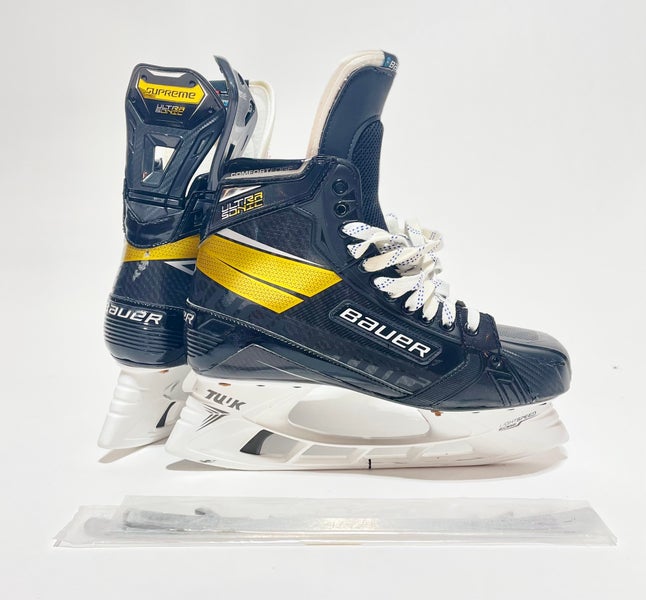 Bauer Supreme Ultrasonic NHL Pro Stock Skates w/LS2 steel - Size 10.5 (E/A) - Stall