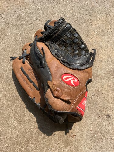 Used Rawlings Premium Series Left Hand Throw Pitcher Baseball Glove 12"