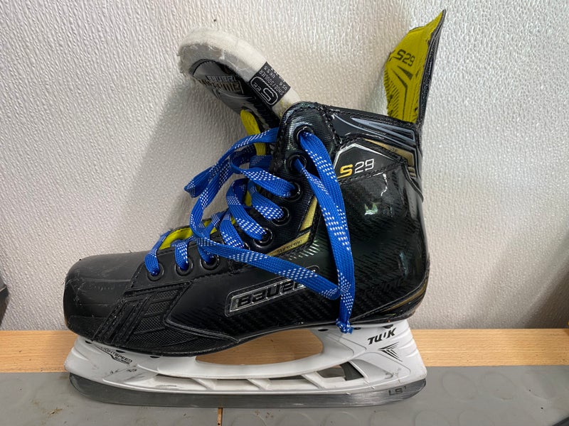 Used Bauer Supreme S29 Hockey Skates Extra Wide Width Size 5