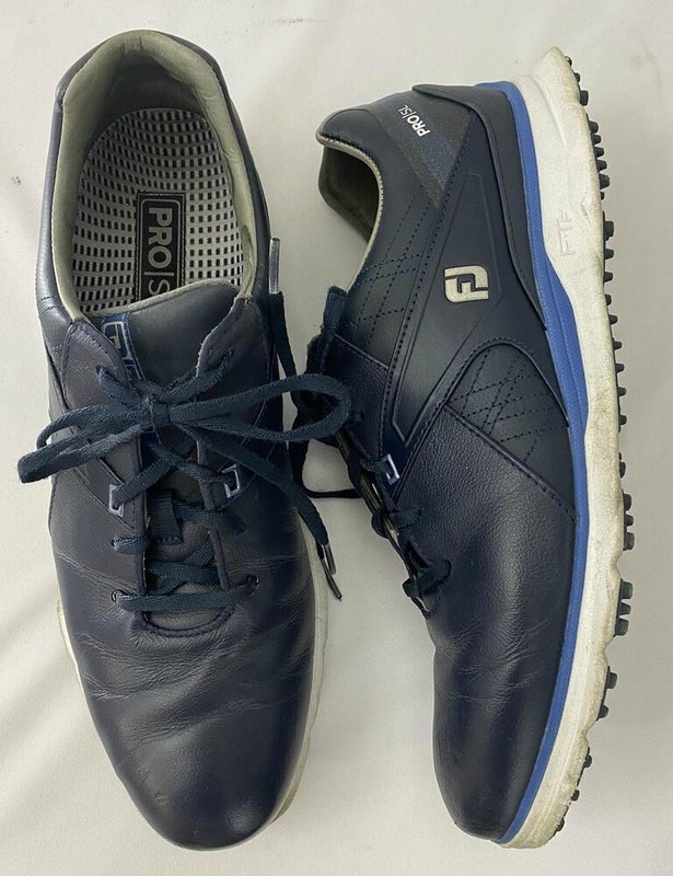 Footjoy Pro SL #53812 Men’s Spikeless Golf Shoes Blue SZ 12 M