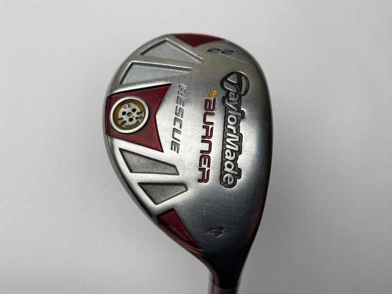 Taylormade Burner Rescue 4 Hybrid 22* REAX SuperFast 65g Regular Graphite RH