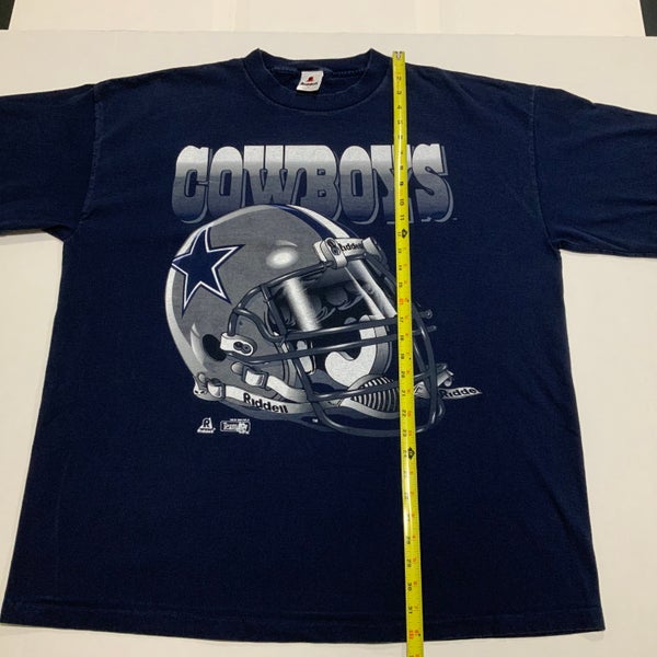 Dallas Cowboys Black Helmet Vision Tshirt - sportsfanzshop