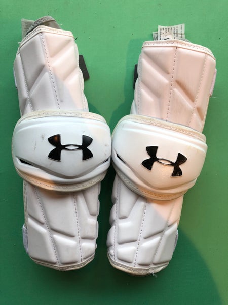 Used Under Armour Command Pro Lacrosse Arm Pads (Size: Medium)