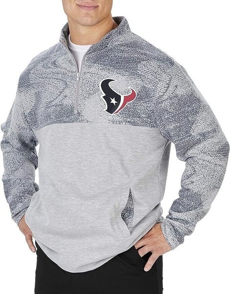 Zubaz Officially Licensed NFL Men's Pullover Hoodie, Gray