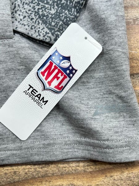 Officially Licensed Zubaz Mens NFL NFL Mens Pullover Hoodie, gray