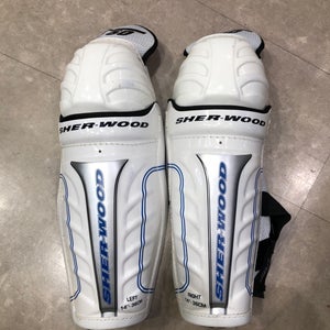 Used Sher-Wood T50 Shin Pads