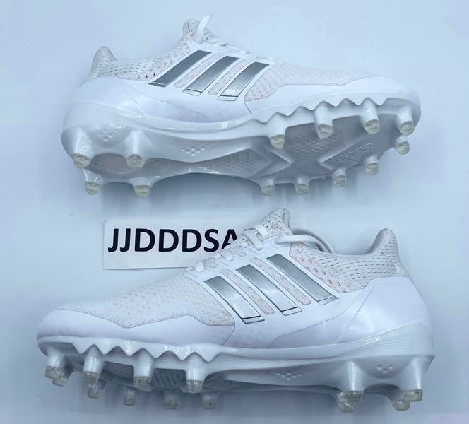 adidas Men's Ultraboost Football Cleats, Size 16, Grey/White