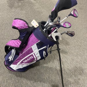 Used Women's Top Flite Left Clubs (Full Set) Ladies Number of Clubs