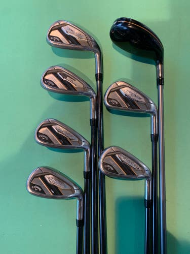 Used Callaway Mavrik Max Right-Handed Golf Iron Set (Number of Clubs: 7)