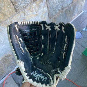 Used Rawlings Highlight Series Right Hand Throw Baseball Glove 12.5"