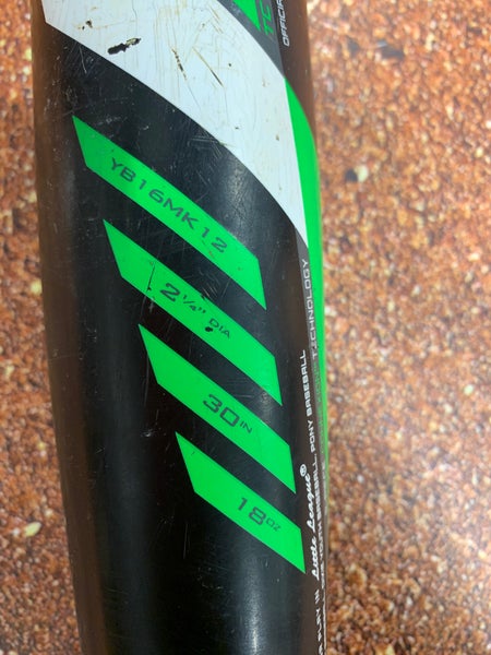 Used USSSA Certified 2016 Easton Mako Composite Bat 30" (-12) (See Description!)