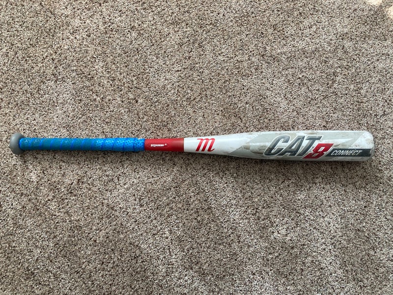 Used USSSA Certified Marucci Alloy Cat 8 Connect Bat (-5) 26 oz 31"