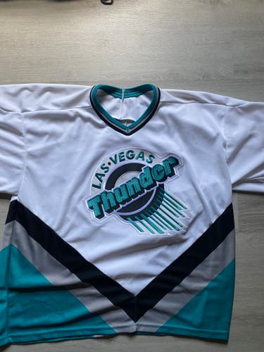 Las Vegas Thunder Jersey White L/XL