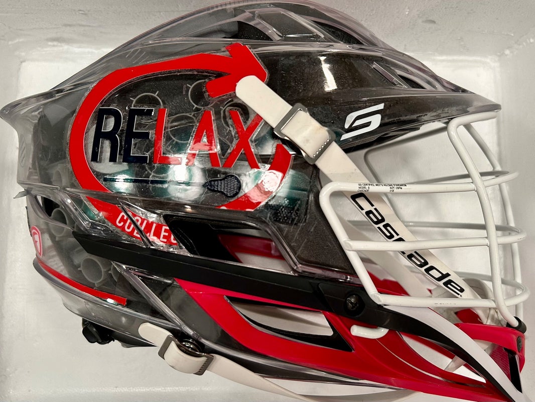 CLEAR Cascade S Helmet with ReLax Decals