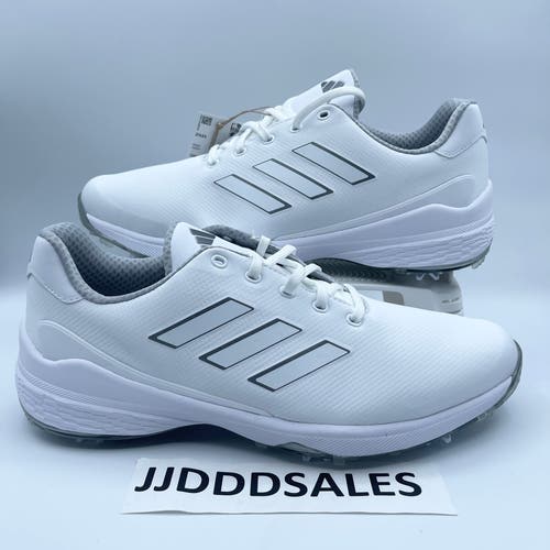 Adidas ZG23 Golf Shoes White Silver GW1177 Men’s Size 13 NWT $200