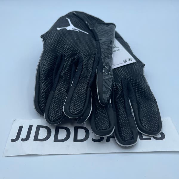 Nike Jordan Jet 7.0 Football Gloves Black Grey Magnigrip+ Men's