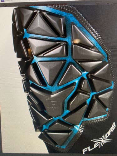 New Bauer NG Elite Pad Goalie Knee Guard - Senior Size Large