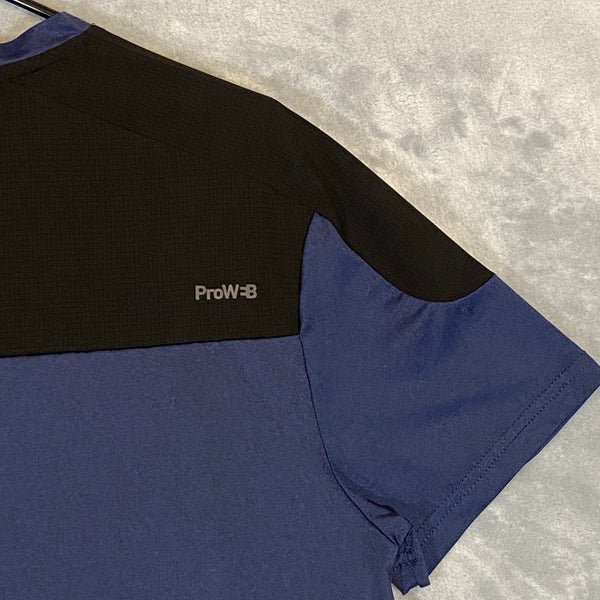 Spyder Active T Shirt Men 2XL Navy/Black Short Sleeve Pro Web Performance  Logo