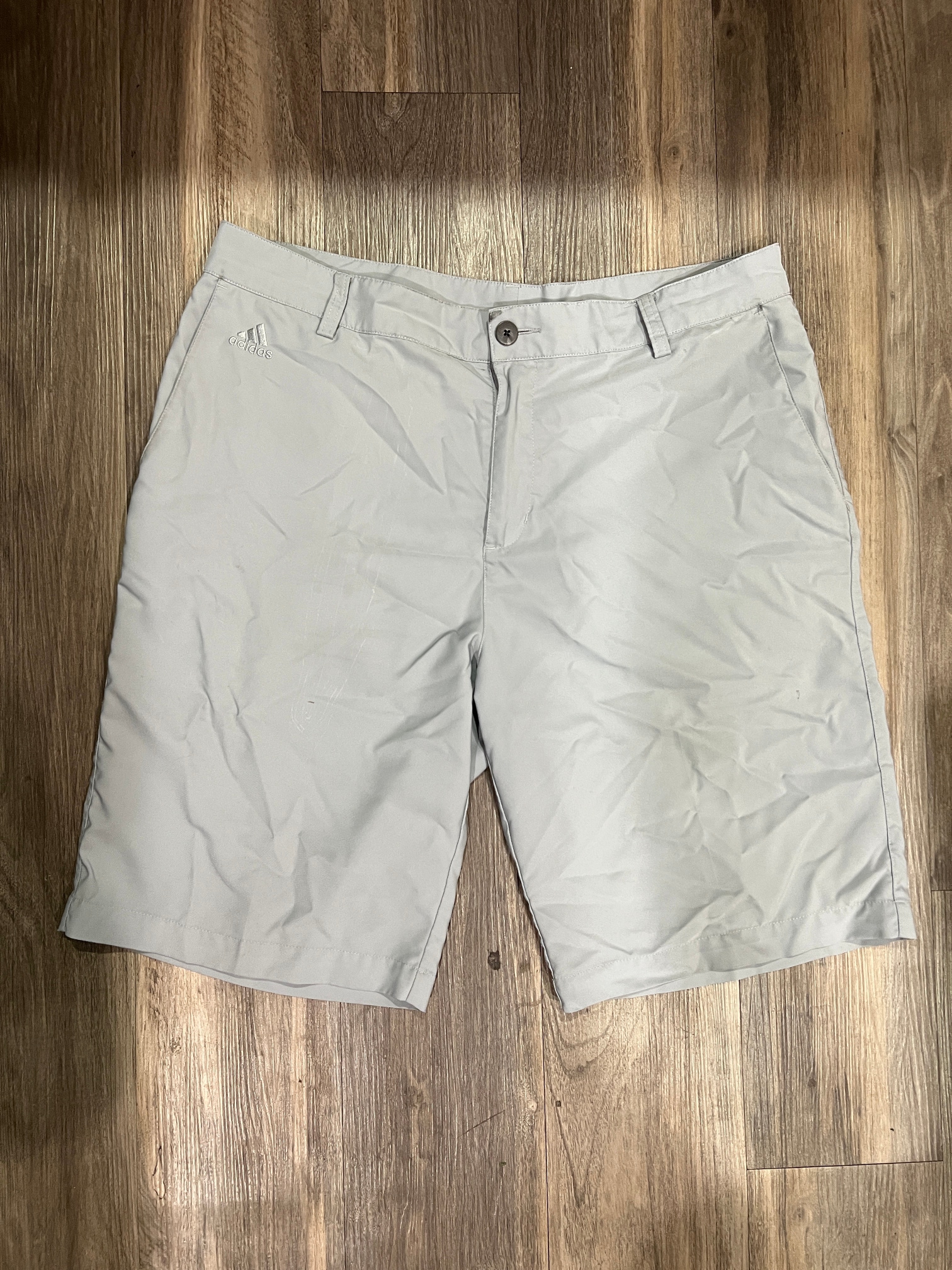 Gray Men's Adidas Shorts - size 34
