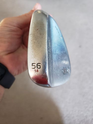 RH Titleist Vokey SM5 Chrome F Grind 56° 14 Wedge 35.25" Graphite Ladies