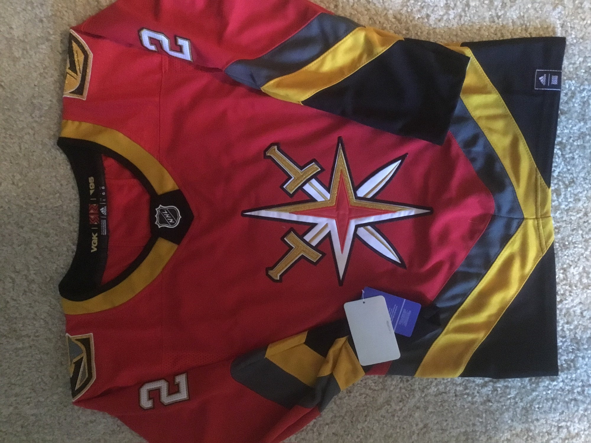 Vegas Golden Knights Youth - Marc-Andre Fleury Reverse Retro
