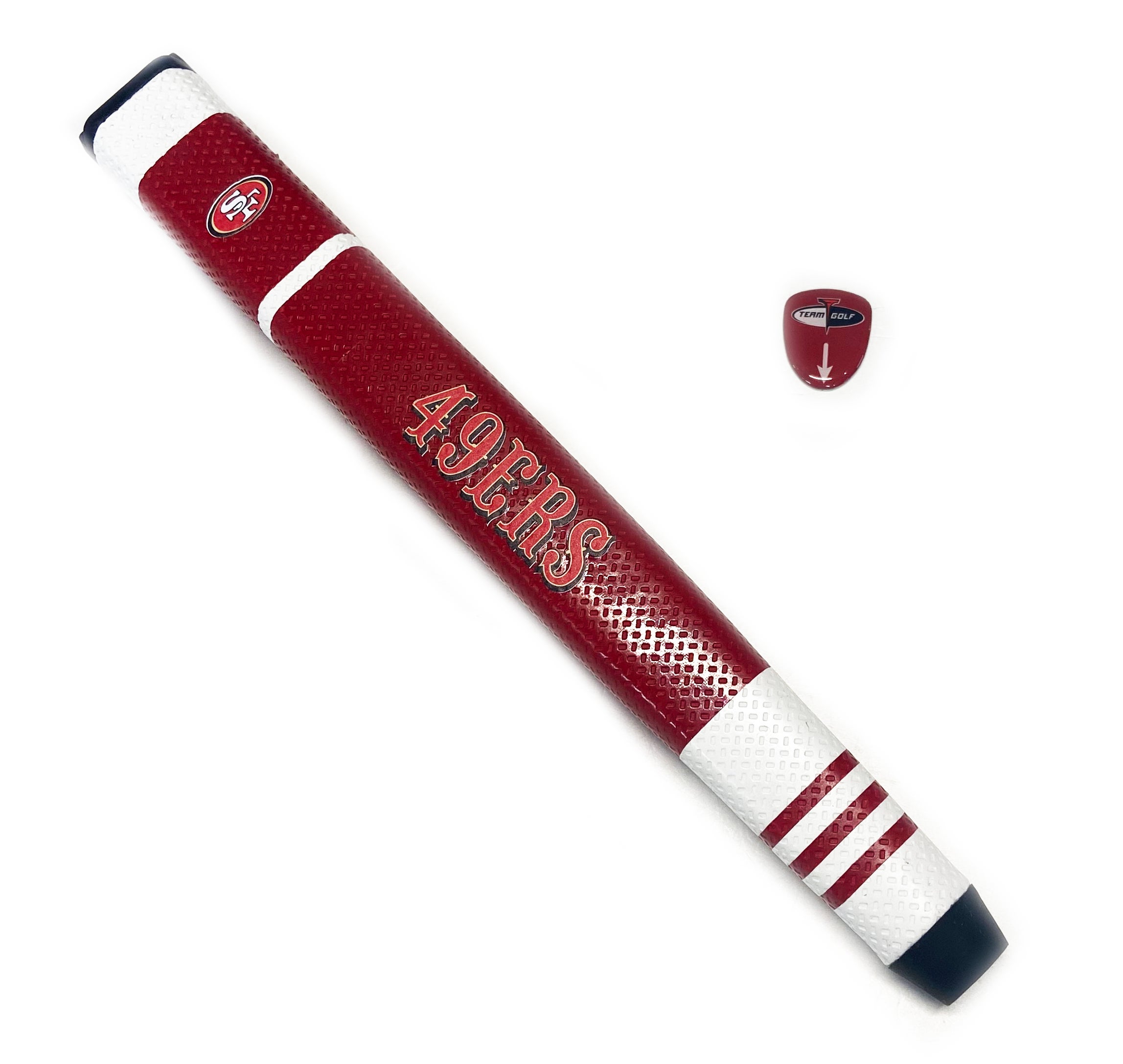 NEW Team Golf San Francisco 49ers Red/White Jumbo Putter Grip w