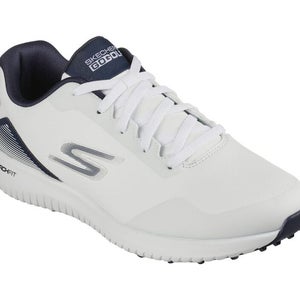 Skechers Go Golf MAX 2 Arch Fit Shoes (White/Navy, 9.5, Medium) NEW