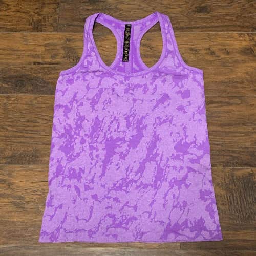 Stella Elyse Sleeveless Purple Workout Athletic Tank Top Shirt Women's Sz Lg/XL