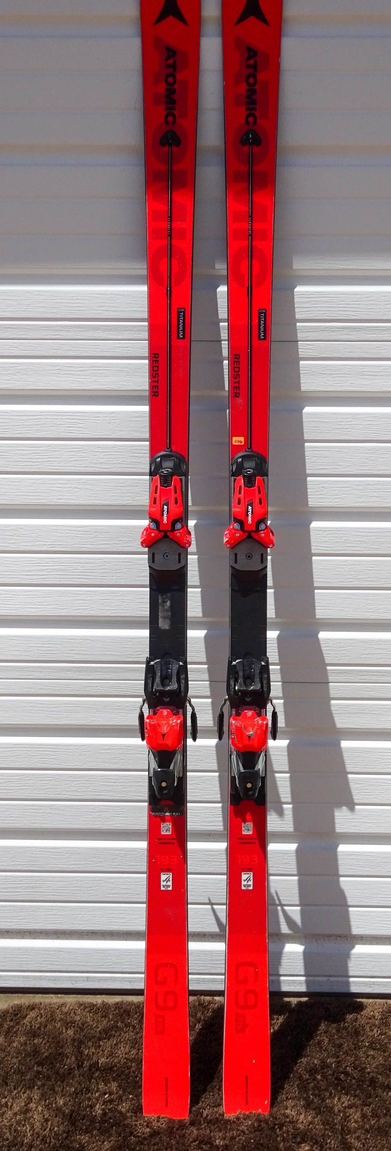 2020 Atomic FIS Redster Giant Slalom w/Atomic X19MOD(11-19) Size-193cm R-30M