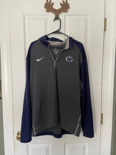 Men’s Nike Dri-Fit Penn State Quarter Zip XL
