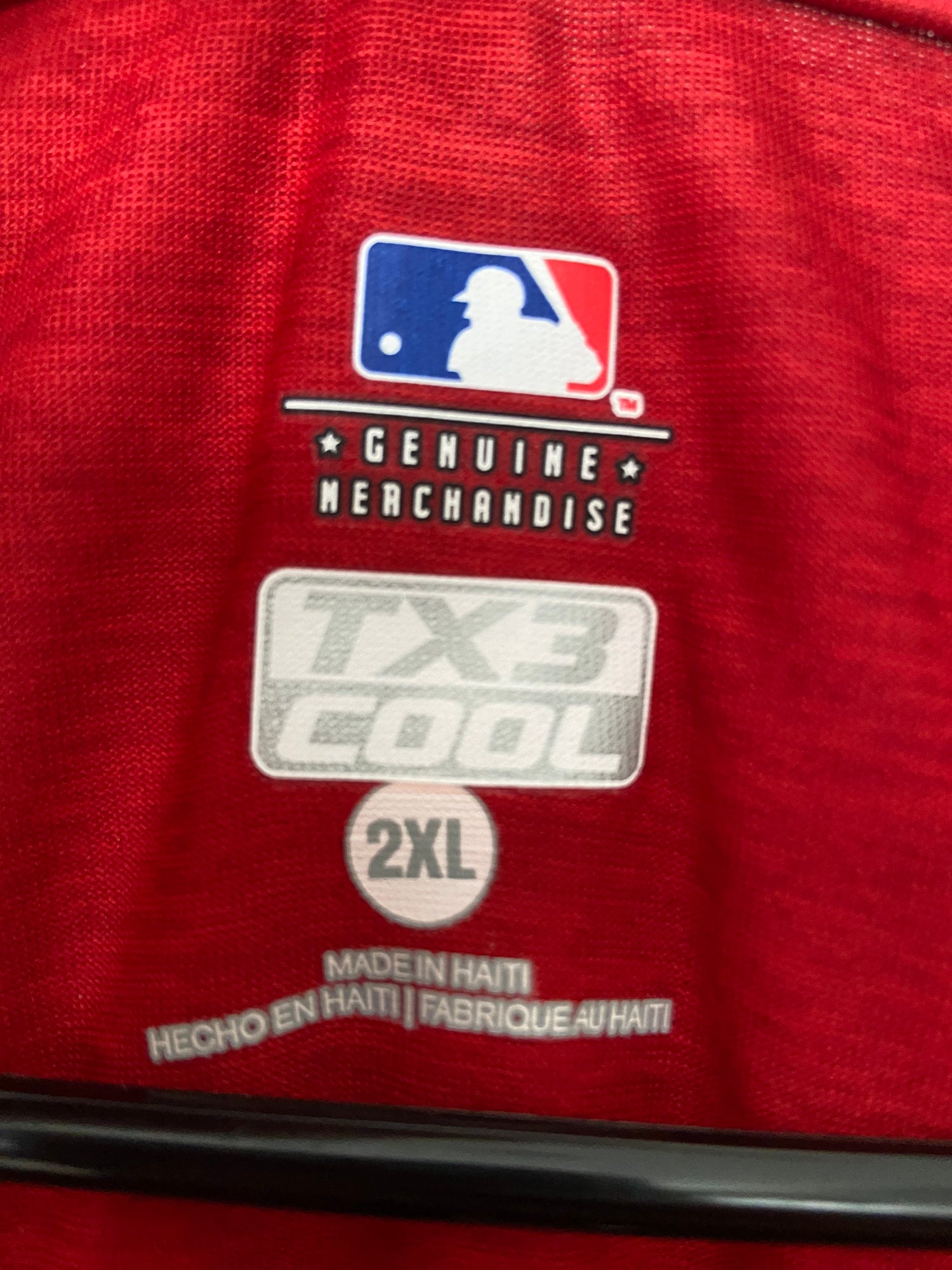 Cleveland Indians MLB Baseball Polo Shirt Mens Large Tx3 Cool Chief Wahoo