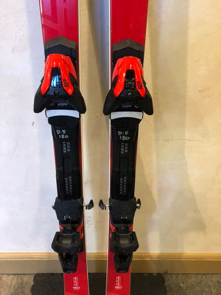 2023 Stockli Laser GS skis with Integrated Salomon Bindings 180cm