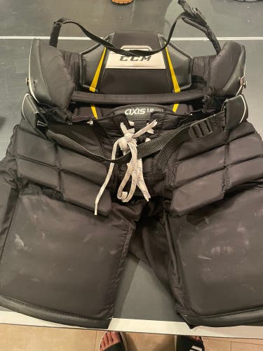 Used Large CCM Axis 1.9 Goalie Pants