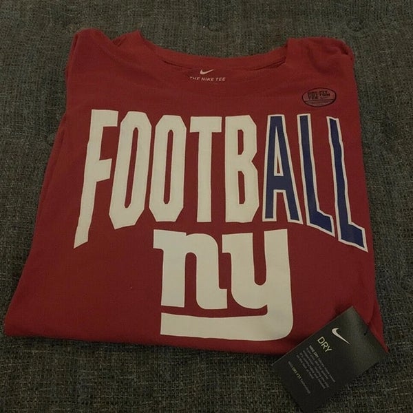 Nike / Men's New York Giants Sideline Dri-Fit Cotton T-Shirt
