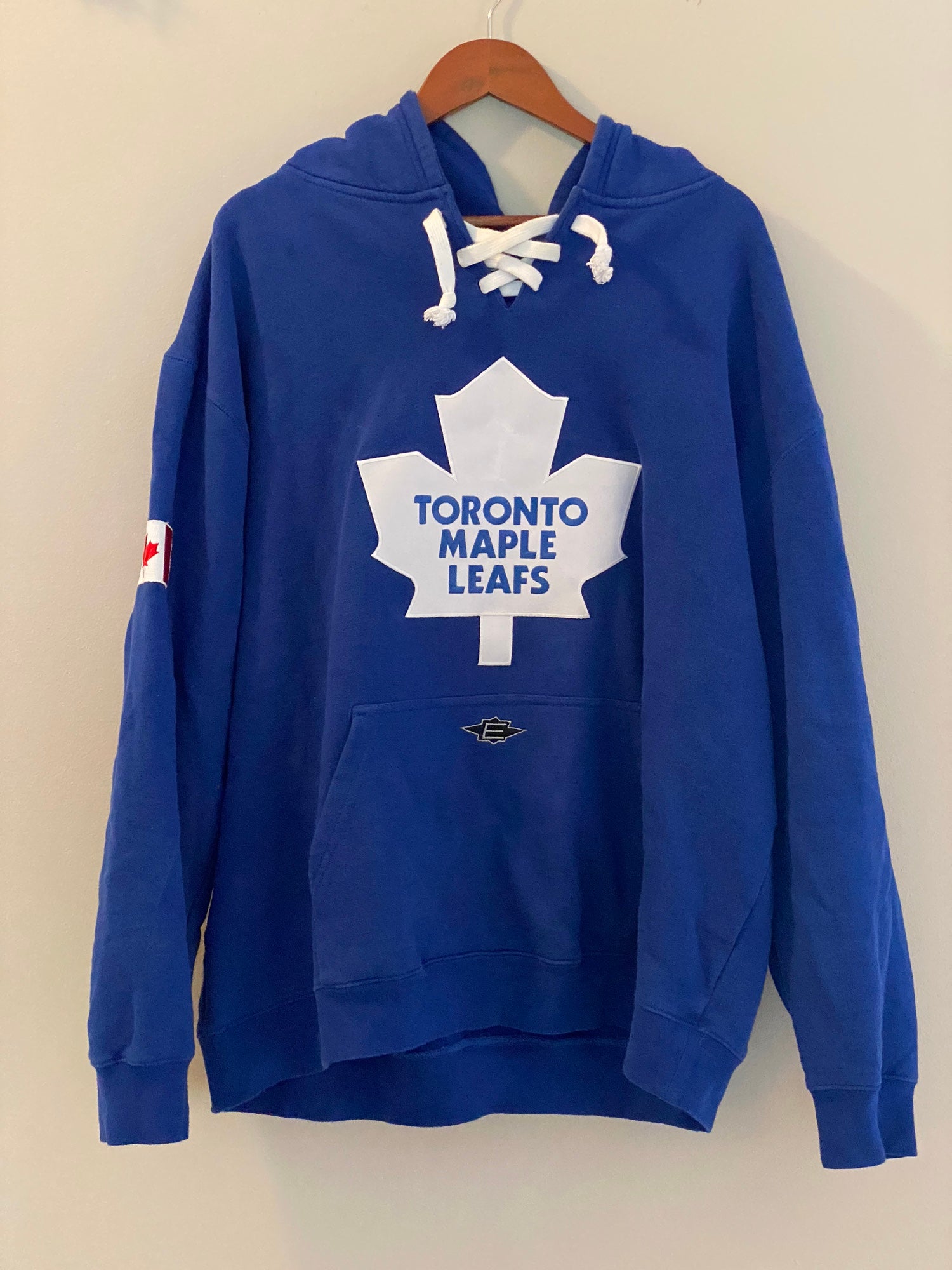 Auston Matthews Toronto Maple Leafs 47 Brand Lacer Jersey Hoodie – Max  Performance Sports