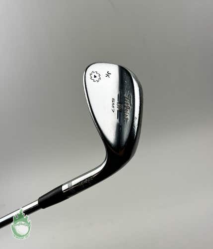 Used RH Titleist Vokey SM7 S Grind Wedge 54*-10 Wedge Flex Steel Golf Stamped