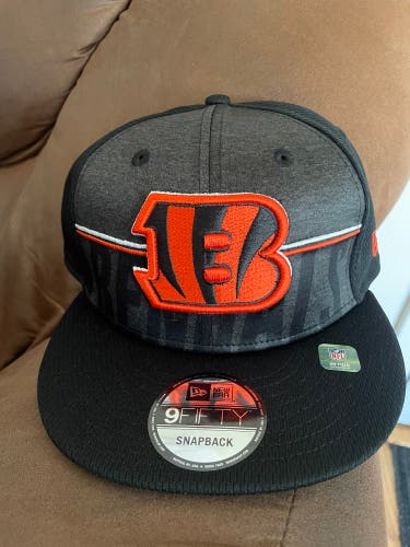Cincinnati Bengals New Era NFL Training SnapBack Hat