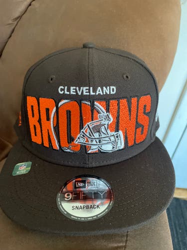 Cleveland Browns New Era NFL Draft SnapBack Hat