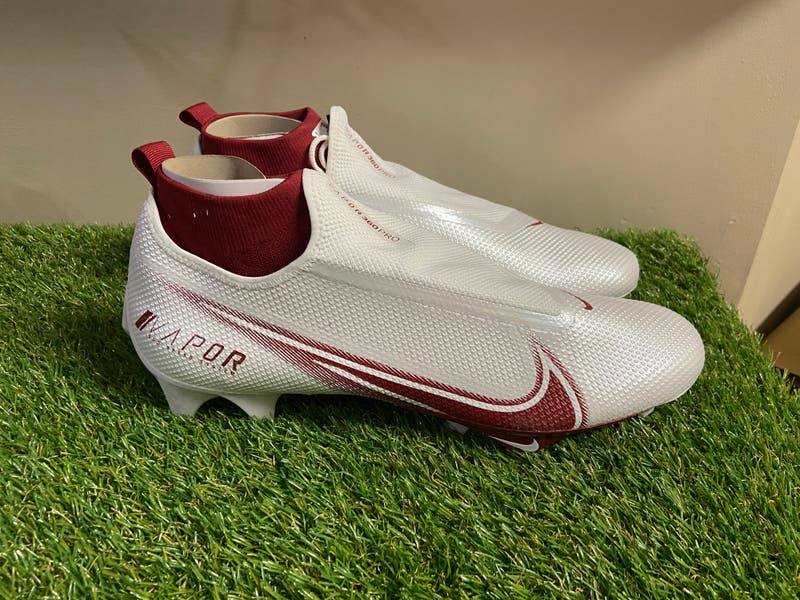 Nike Vapor Edge Pro 360 PE Football Cleats White Red CV6345  display picture 1