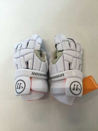 Used Warrior Burn Lg Men's Lacrosse Gloves