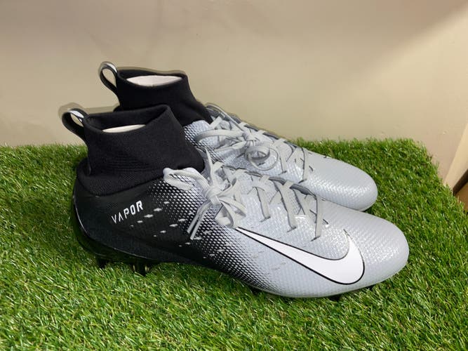 Nike Vapor Edge Pro 360 PE Football Cleats White Red CV6345-105 Men Size 15 NEW