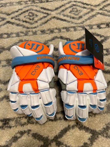 New Player's Warrior EVO QX Lacrosse Gloves Large