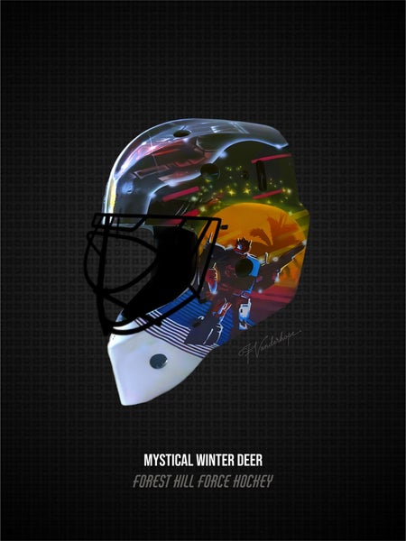 Custom Order Your Own Goalie Mask - NHL Caliber Airbrush – Goalie
