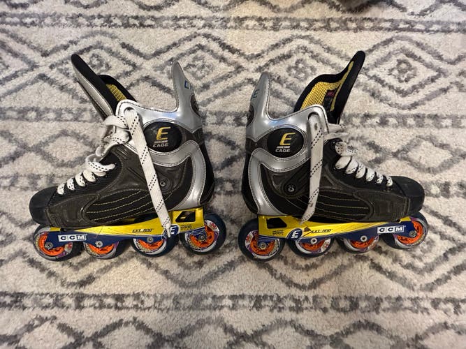 Used CCM Externo Inline Skates Regular Width Size 6