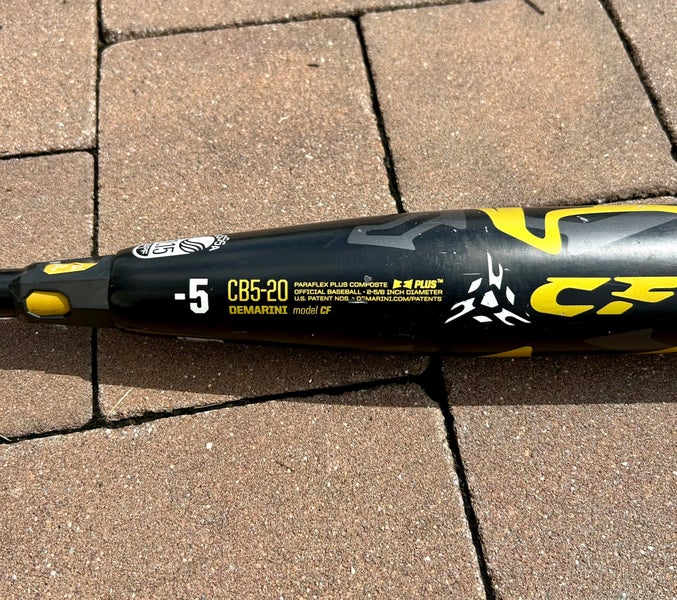 Used USSSA Certified DeMarini (-5) 26 oz 31" CF Bat
