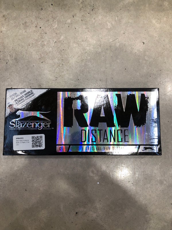 New Slazenger Raw Distance Balls 12 Pack (1 Dozen)