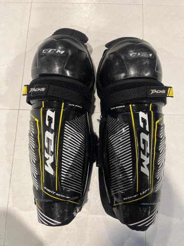 Used CCM  Tacks Classic Pro Shin Pads