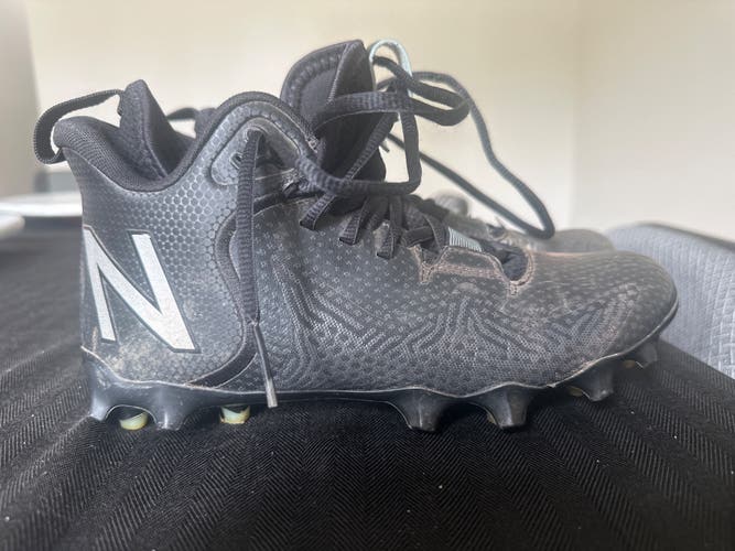 Black Men's Molded Cleats Mid Top Freeze 3.0