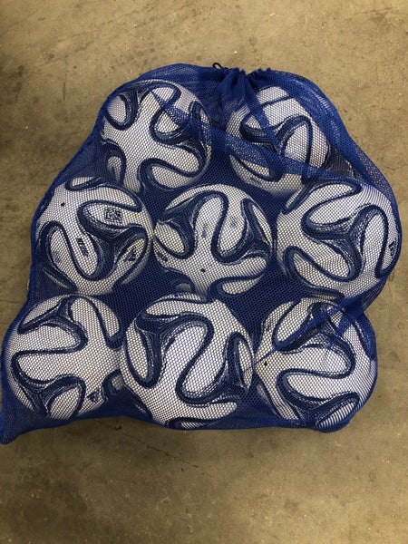 Used Adidas Glider Soccer Balls - Pack of 8 (Size: 4)