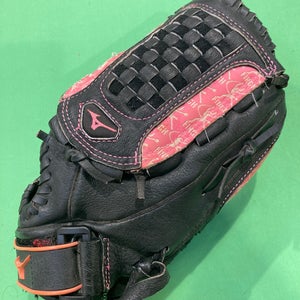 Used Mizuno Finch Right Hand Throw All Purpose Softball Glove 11.5"